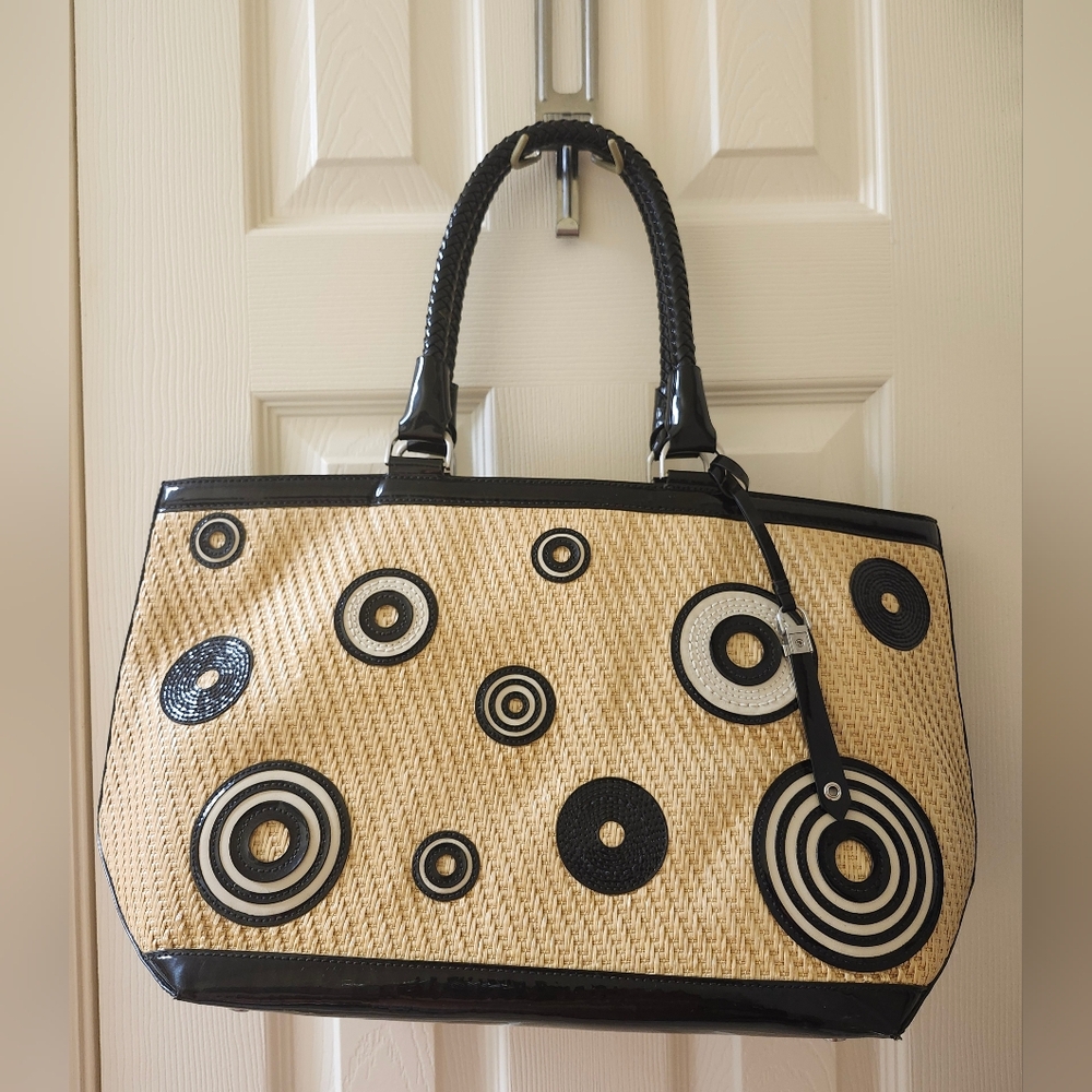 Cole Haan Straw Tote